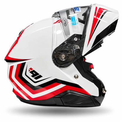 Casco HJC Abatible I91 Felio Rojo Blanco