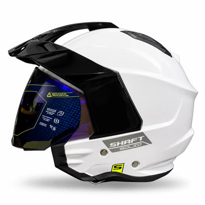 Casco SHAFT 227 SOLID Blanco