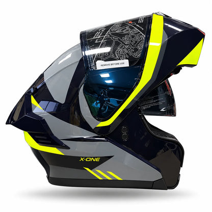 Casco X ONE 3000 RS STOPPER - Verde Gris