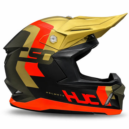 Casco HJC C50 Primal - Naranja Dorado