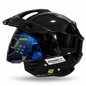 Casco SHAFT 227 SOLID Negro Brillante