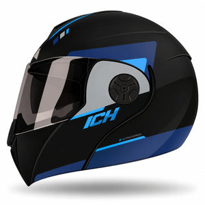 Casco Abatible ICH 3110 STORMY - Negro Azul