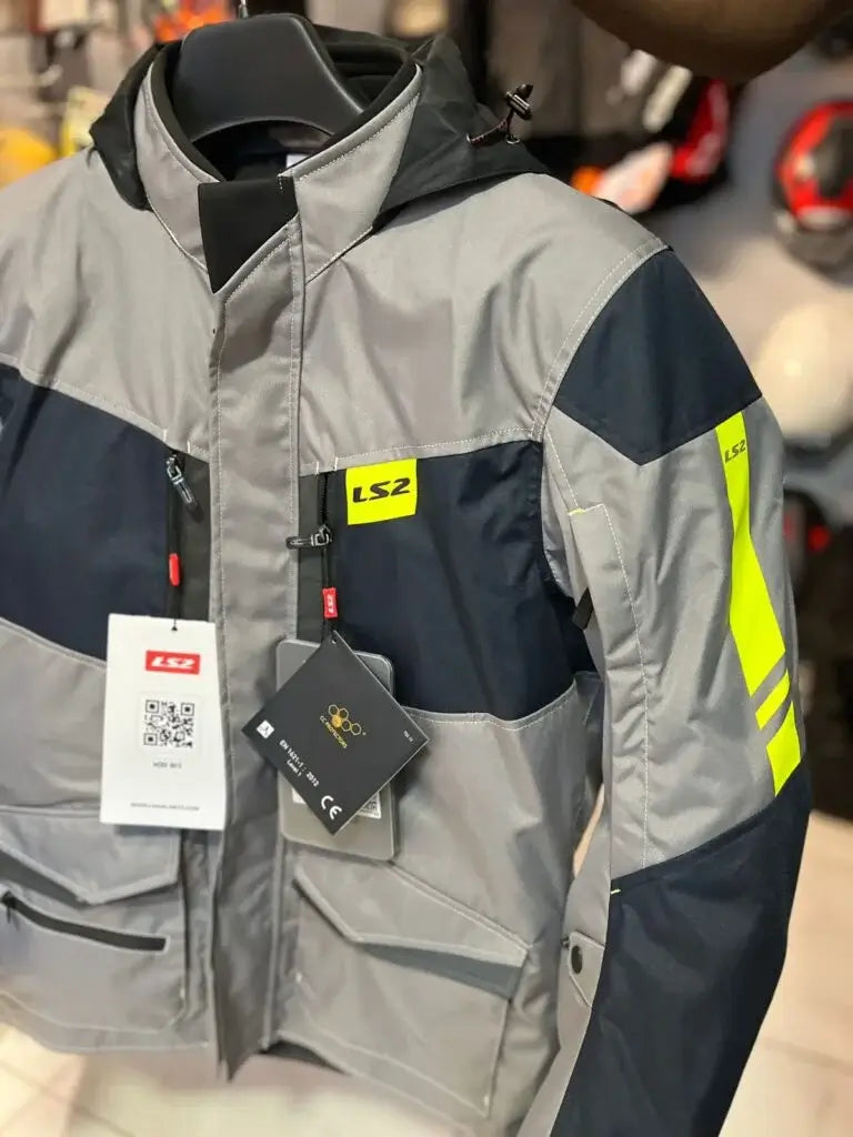 Chaqueta LS2 Metropolis Evo Gris 4