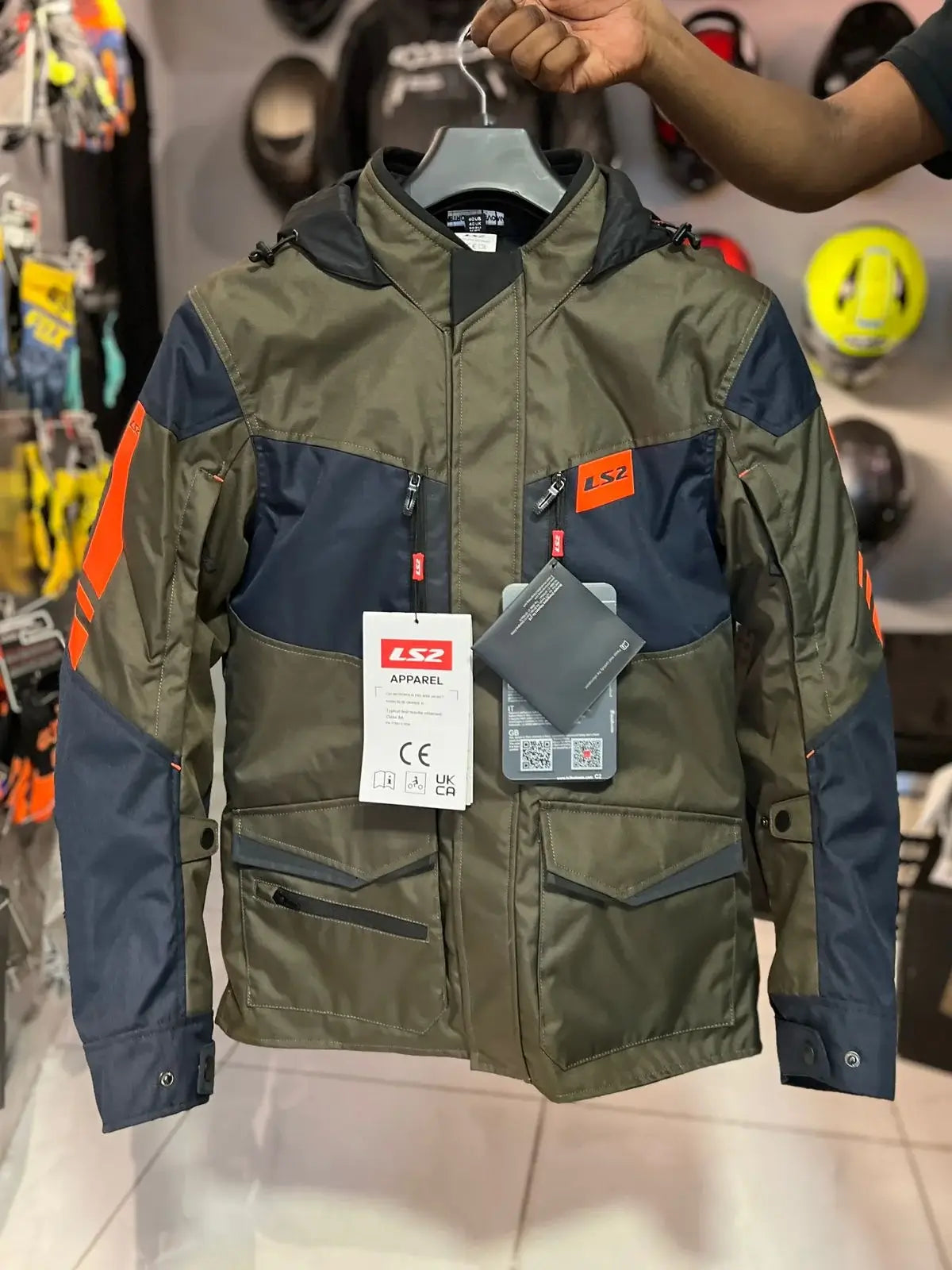 Chaqueta LS2 Metropolis Evo Verde 2