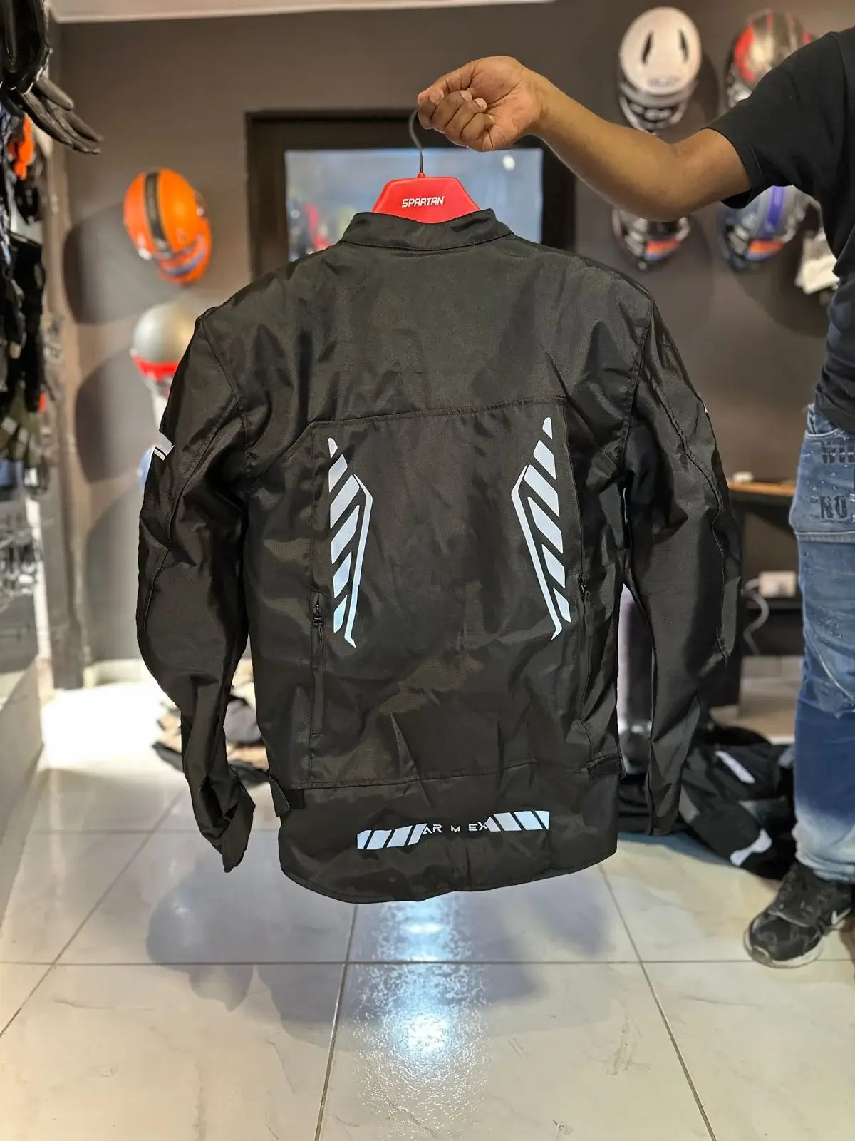 Chaqueta con Protección ARMEX Negra 2