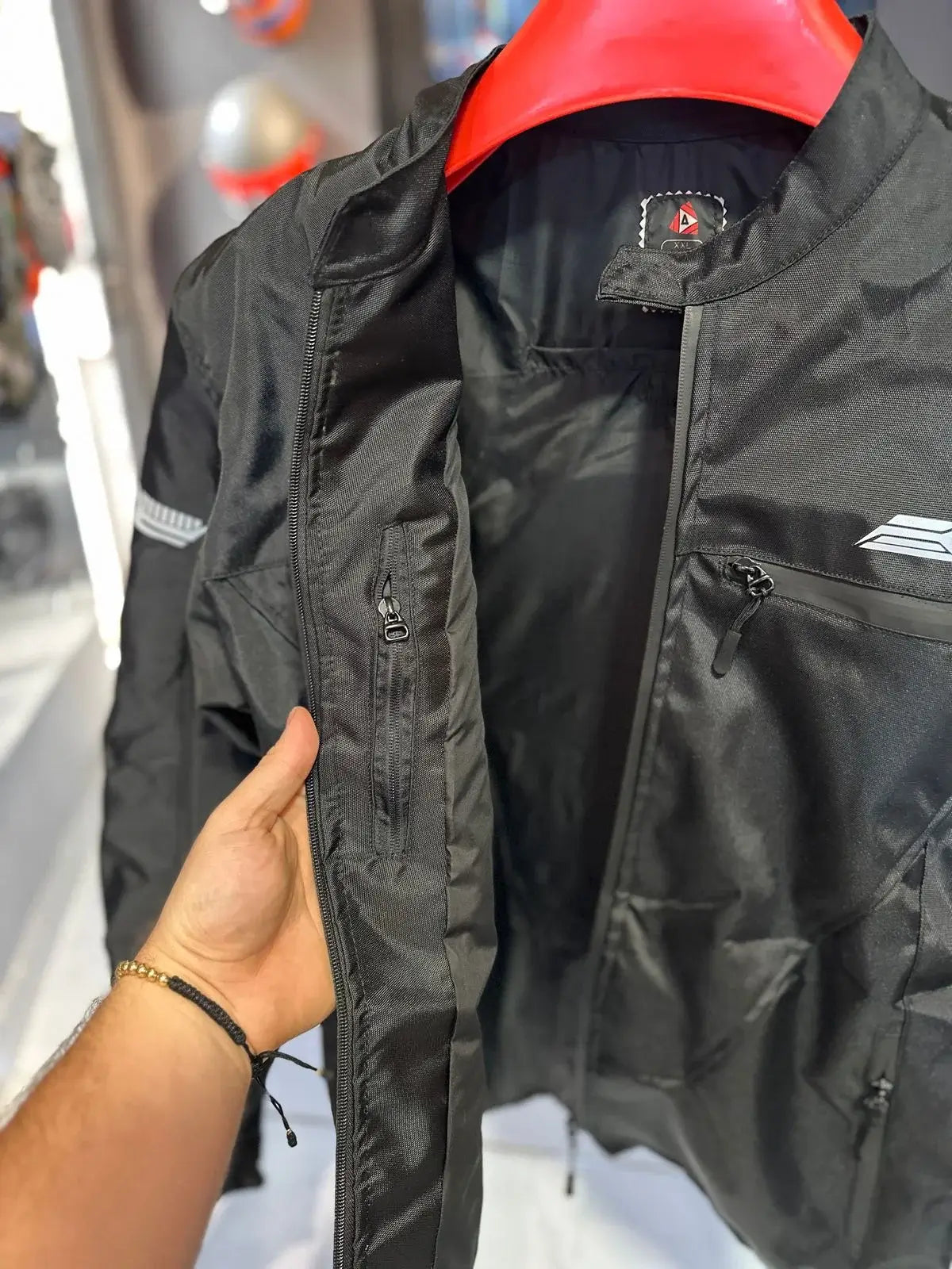 Chaqueta con Protección ARMEX Negra 3