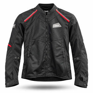 Chaqueta LS2 Breeze Man Jacket Negro Rojo