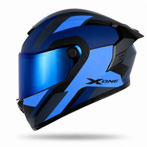 Casco X One 500 RS Turhox - Gris Azul  + Pinlock