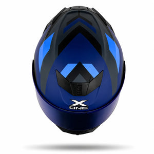 Casco X One 500 RS Turhox - Gris Azul  + Pinlock