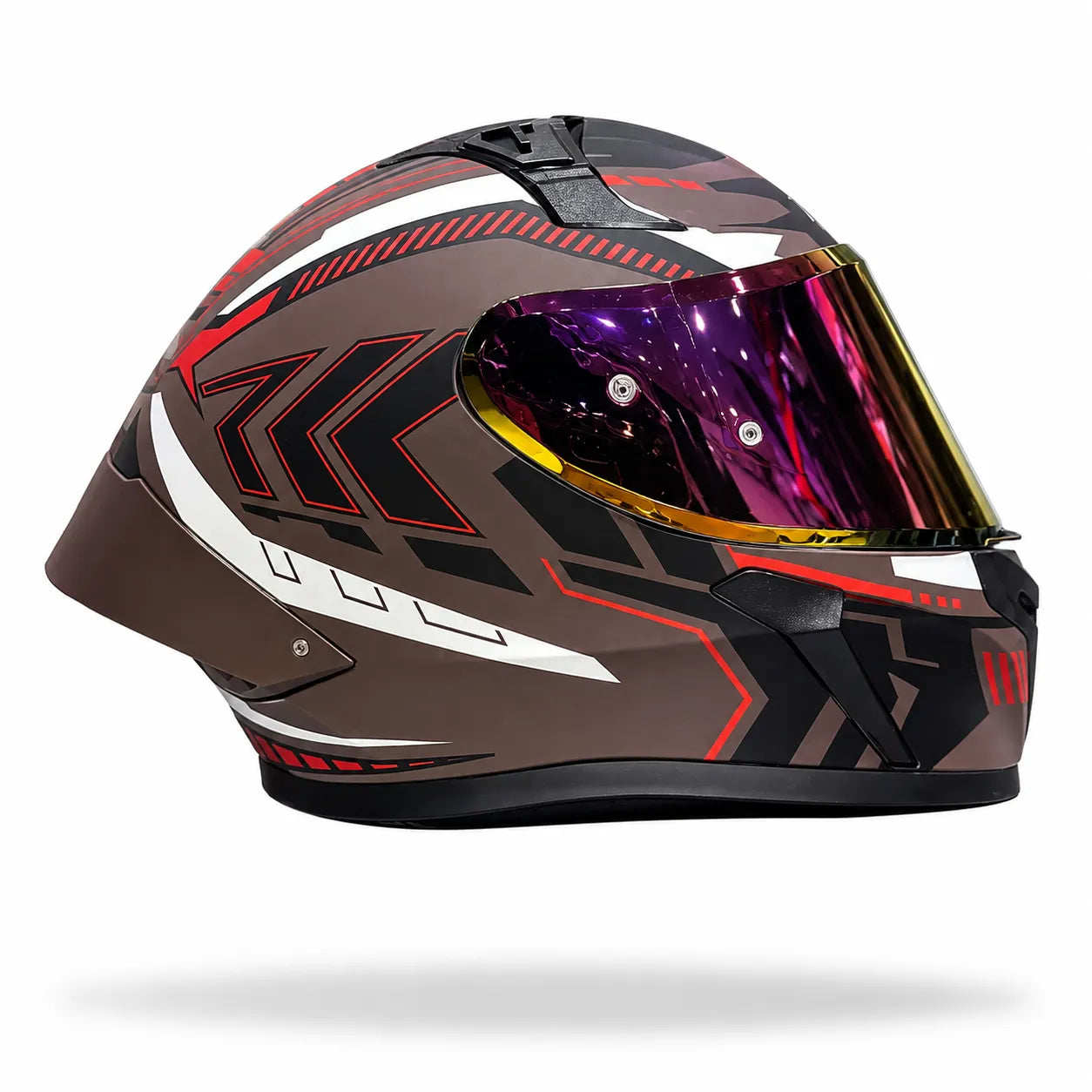 Casco Integral XTRONG Ranger Lineal Rojo