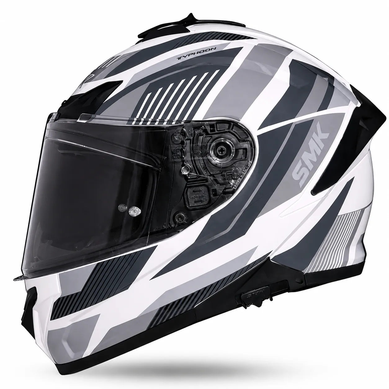 Casco SMK Typhoon Gris