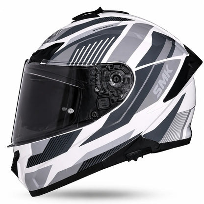 Casco SMK Typhoon Gris