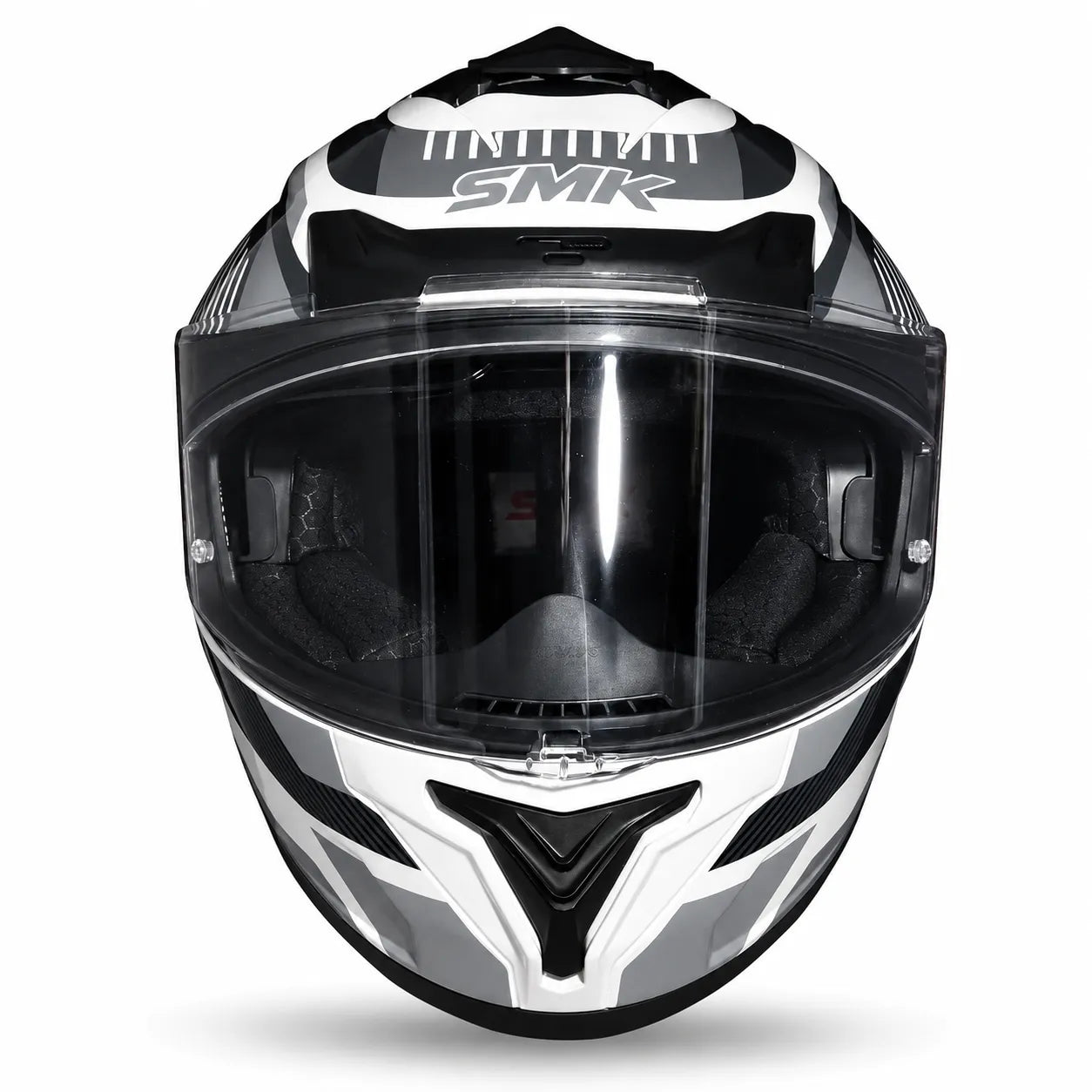 Casco SMK Typhoon Gris