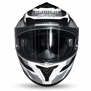 Casco SMK Typhoon Gris