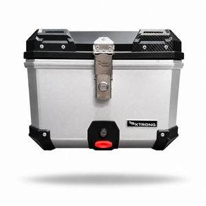 Maletero XTRONG 45 Litros Gris Doble Chapa