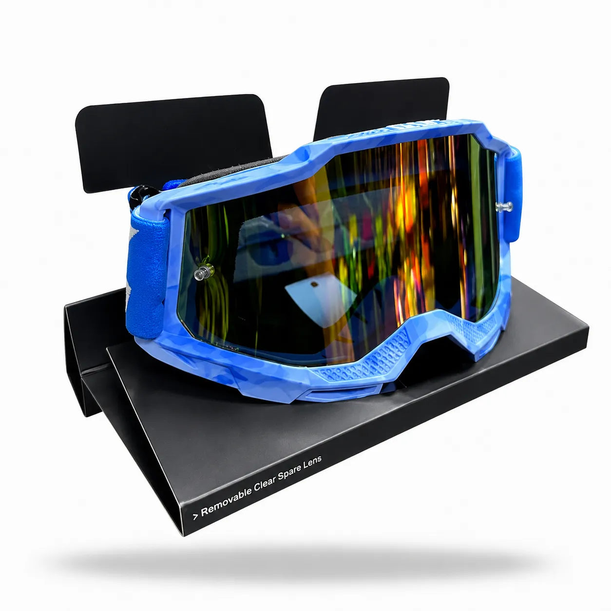 GOGGLES 100% ORIGINALES Accuri 2 Azules