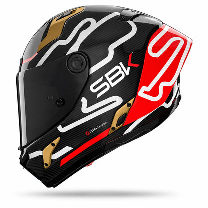 Casco NOLAN X 804 RS - Negro Rojo Dorado