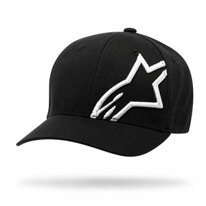 Gorra Alpinestars Corp Shift 2 Curved - Negro Blanco