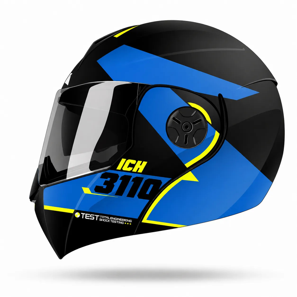 Casco Abatible ICH 3110 TREAT - Negro Azul