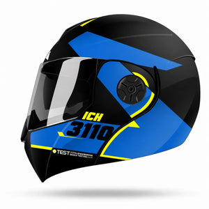 Casco Abatible ICH 3110 TREAT - Negro Azul