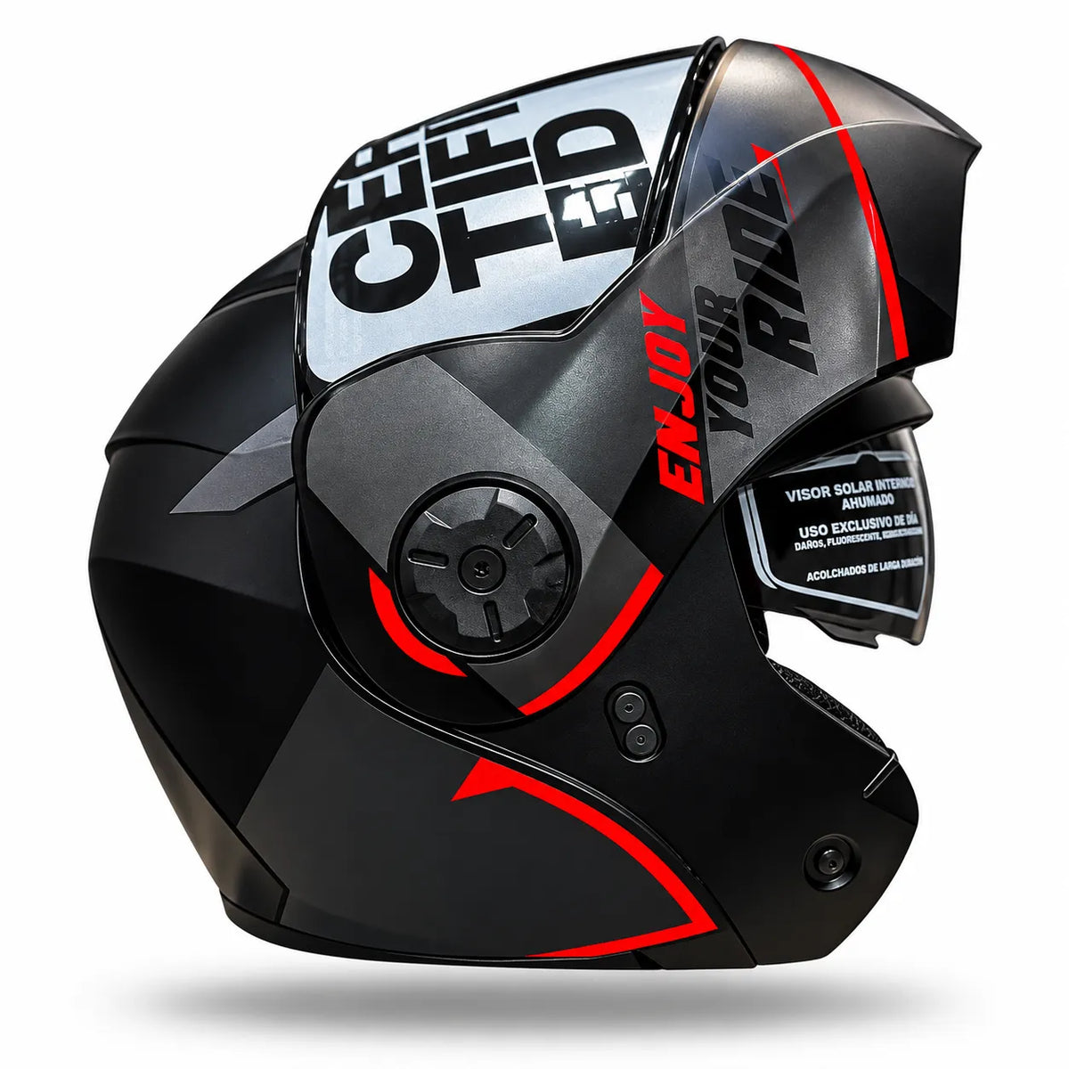 Casco Abatible ICH 3110 Treat - Rojo