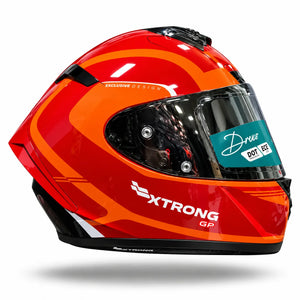 Casco XTRONG XTR DREXO FLAME - ROJO BRILLO