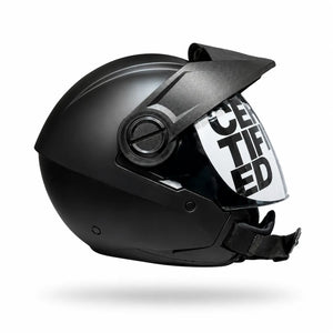 Casco Abierto ICH 102 Negro Mate