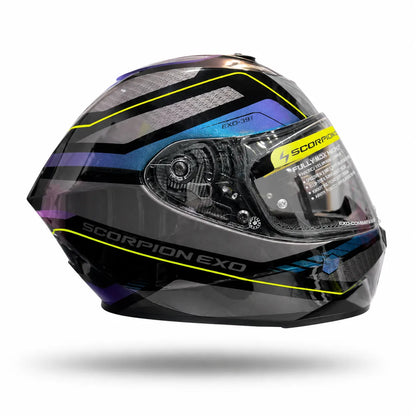 Casco SCORPION EXO 391 Leo Gris Azul