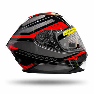 Casco SCORPION EXO 391 Leo Rojo