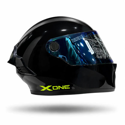 Casco X One 500RS Solid Negro Neon