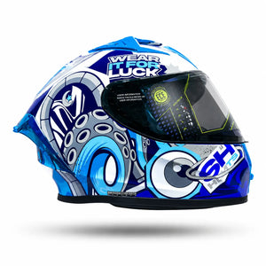 Casco SHAFT 526 SP EVO Lucky Azul