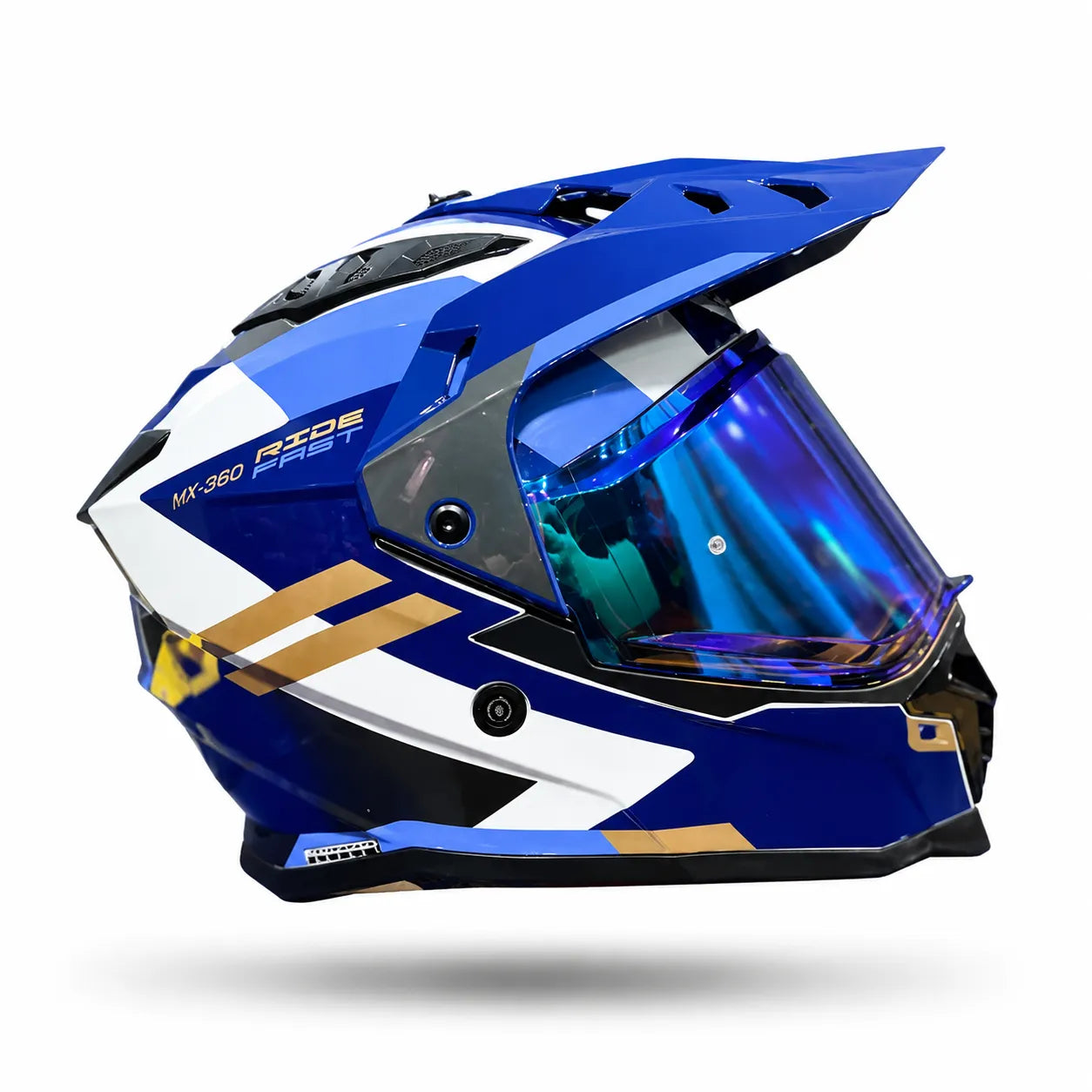 Casco Multiproposito SHAFT MX360 Flush Azul