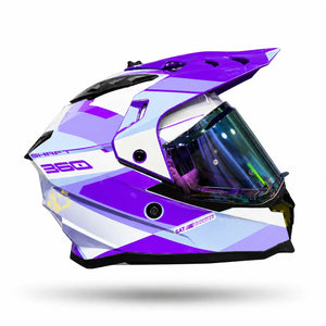 Casco Multiproposito SHAFT MX360 Misho Morado