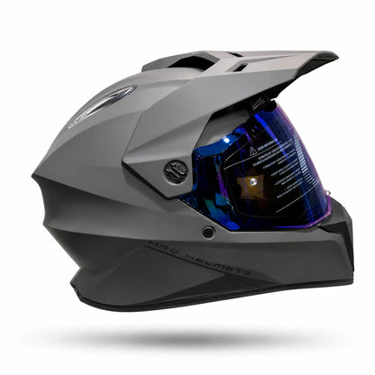 Casco Cross HRO MX340 DV Solid Gris