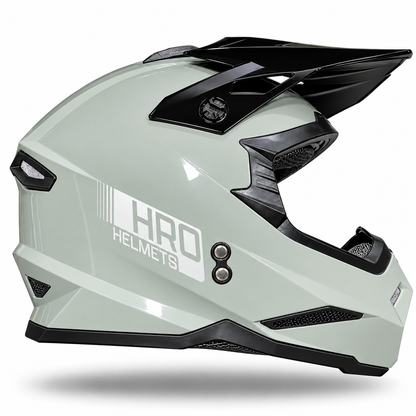 Casco HRO MX03 Solid Gris
