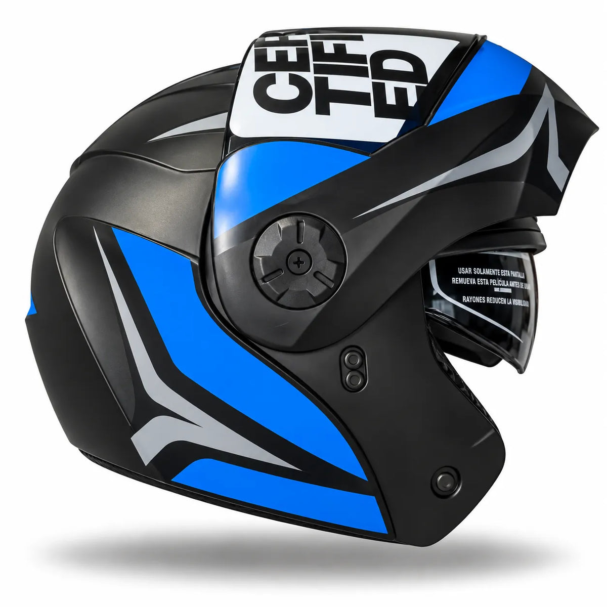 Casco Abatible ICH 3110 HOLLOW - Negro Azul