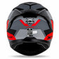 Casco X One 500 RS Turhox - Gris Rojo + Pinlock