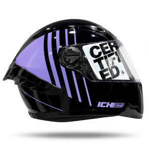 Casco Cerrado ICH 501 SP Lauda Morado