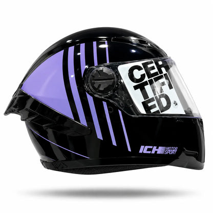 Casco Cerrado ICH 501 SP Lauda Morado