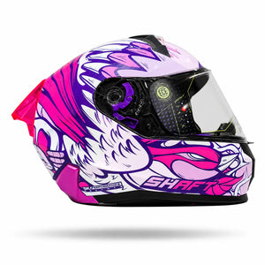 Casco Integral SHAFT 560 EVO Fly Rosado
