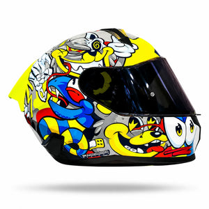 Casco Integral SHAFT 560 EVO Melo Gris Neon