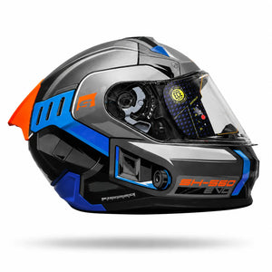Casco Integral SHAFT 560 EVO Chief Gris Naranja