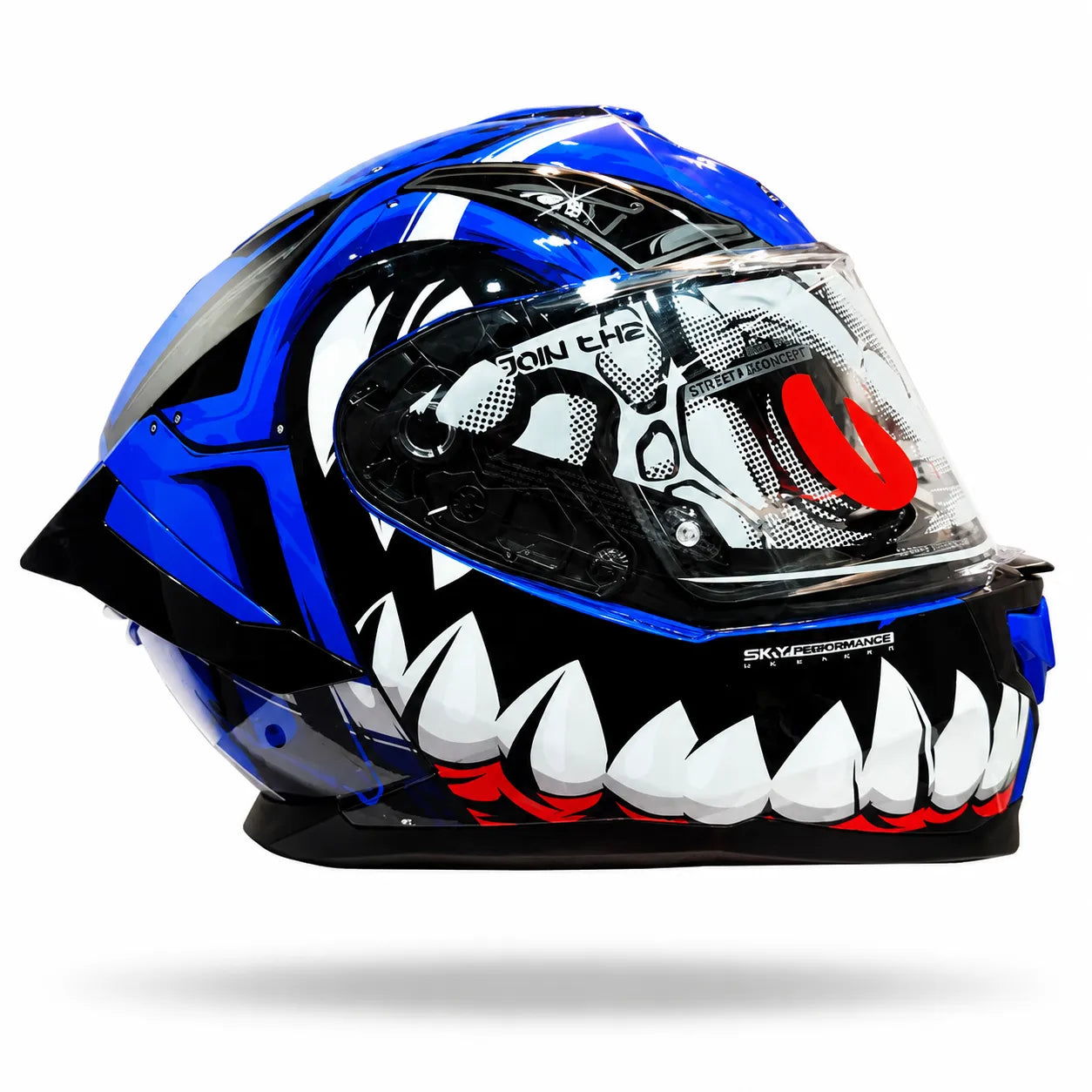 Casco SHAFT PRO SERIES 609 Venom Azul
