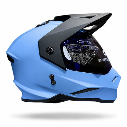 Casco X One MX328 DV Solid Azul
