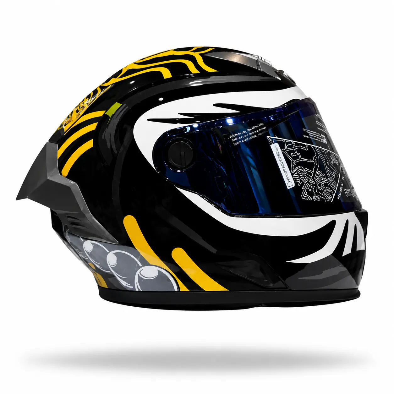 Casco X One 500RS Daruma Dorado