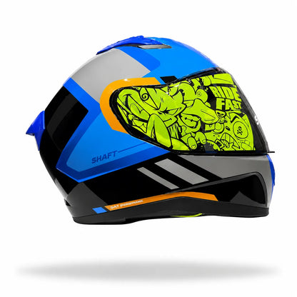Casco Integral SHAFT 532 DV Tolken Azul