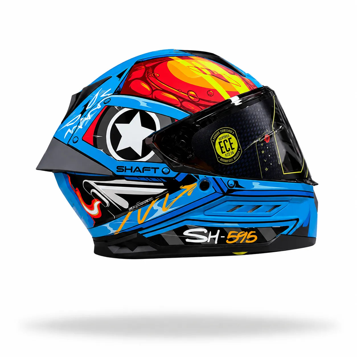 Casco SHAFT 595 Gunn Azul