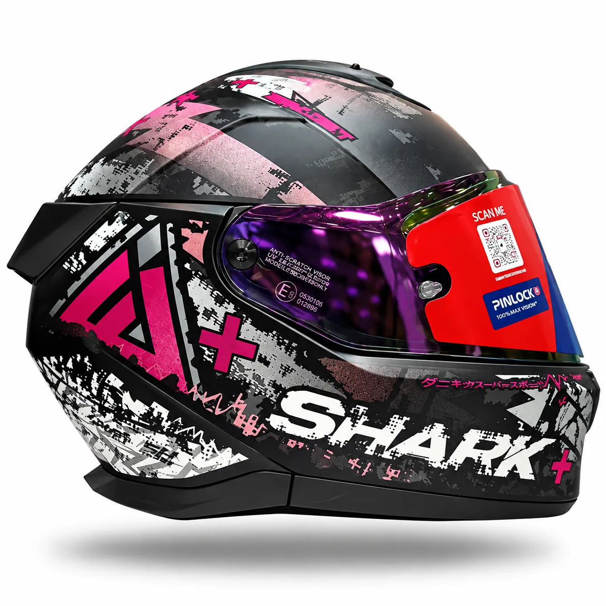 Casco SHARK Skwal i3 Hellcat Gris Rosado