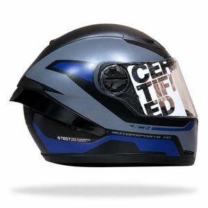 Casco Cerrado ICH 501 Hed Azul