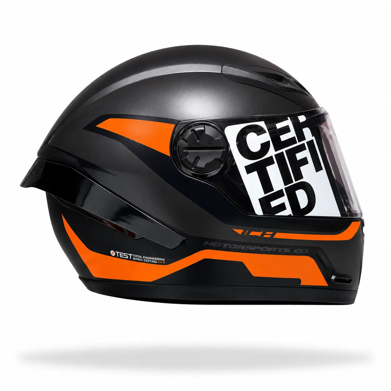 Casco Cerrado ICH 501 Hed Naranja